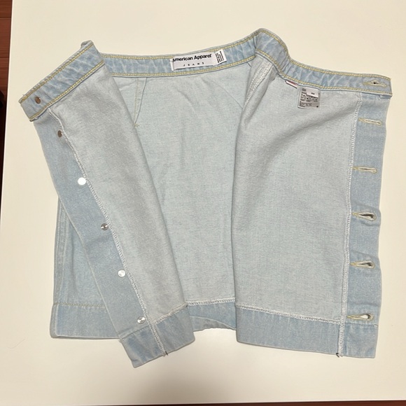 American Apparel Jeans Skirt XS - Picture 4 of 6